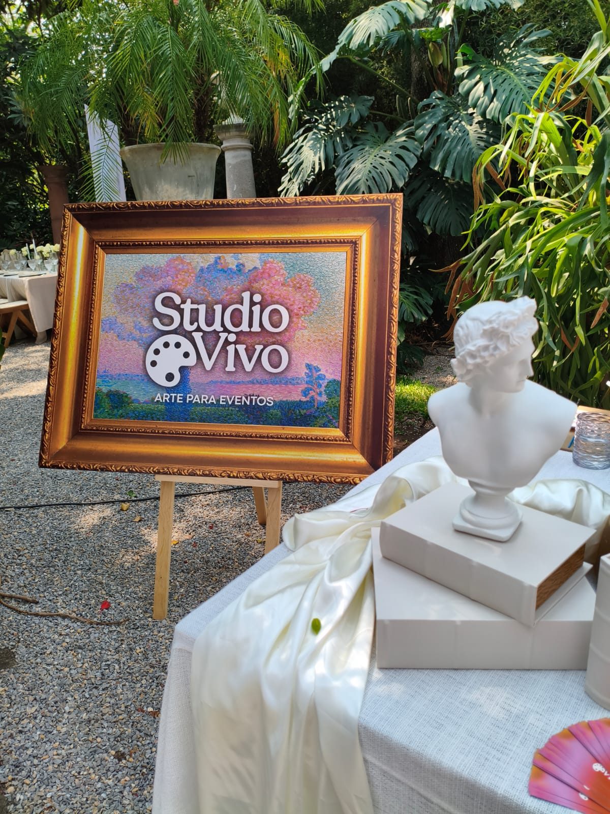 Cuadro de Studio Vivo en un evento